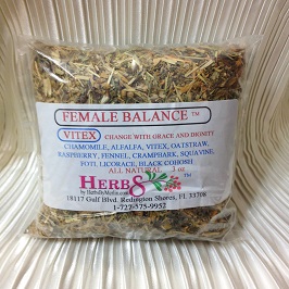 Female Balance Hormone with - Vitex Tea